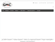 Tablet Screenshot of gmc.rs