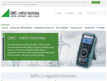 Tablet Screenshot of gmc.cz