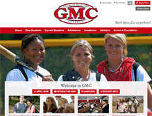Tablet Screenshot of gmc.edu